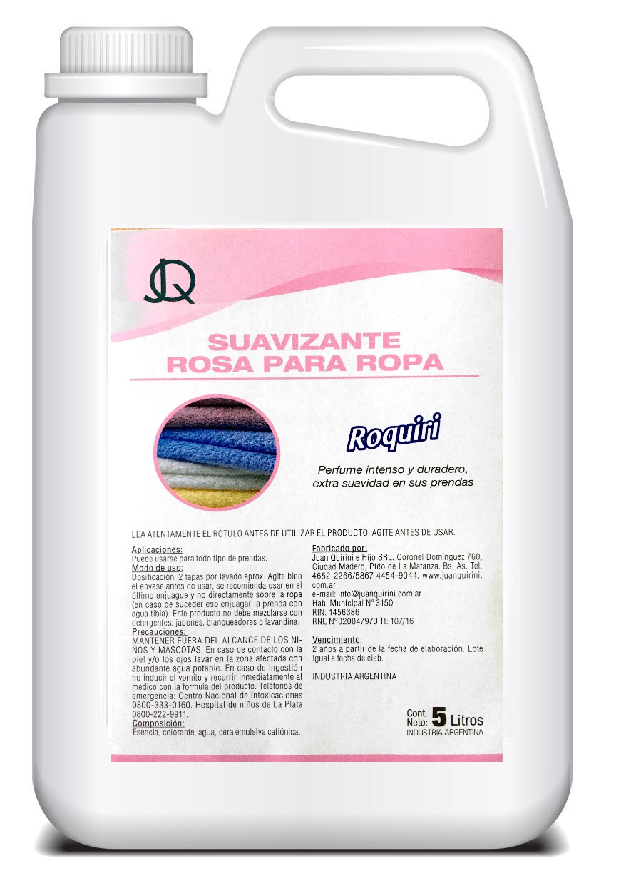 Suavizante para ropa