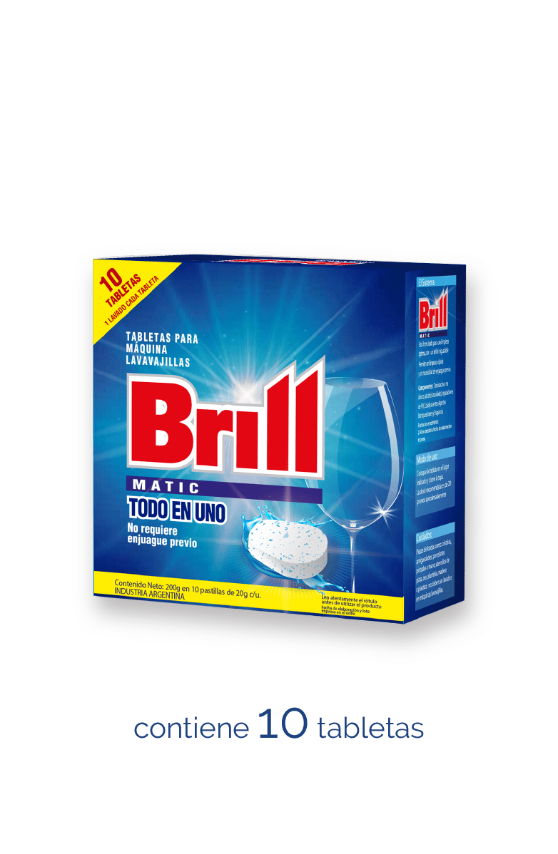 Brill Matic — tabletas para lavavajillas