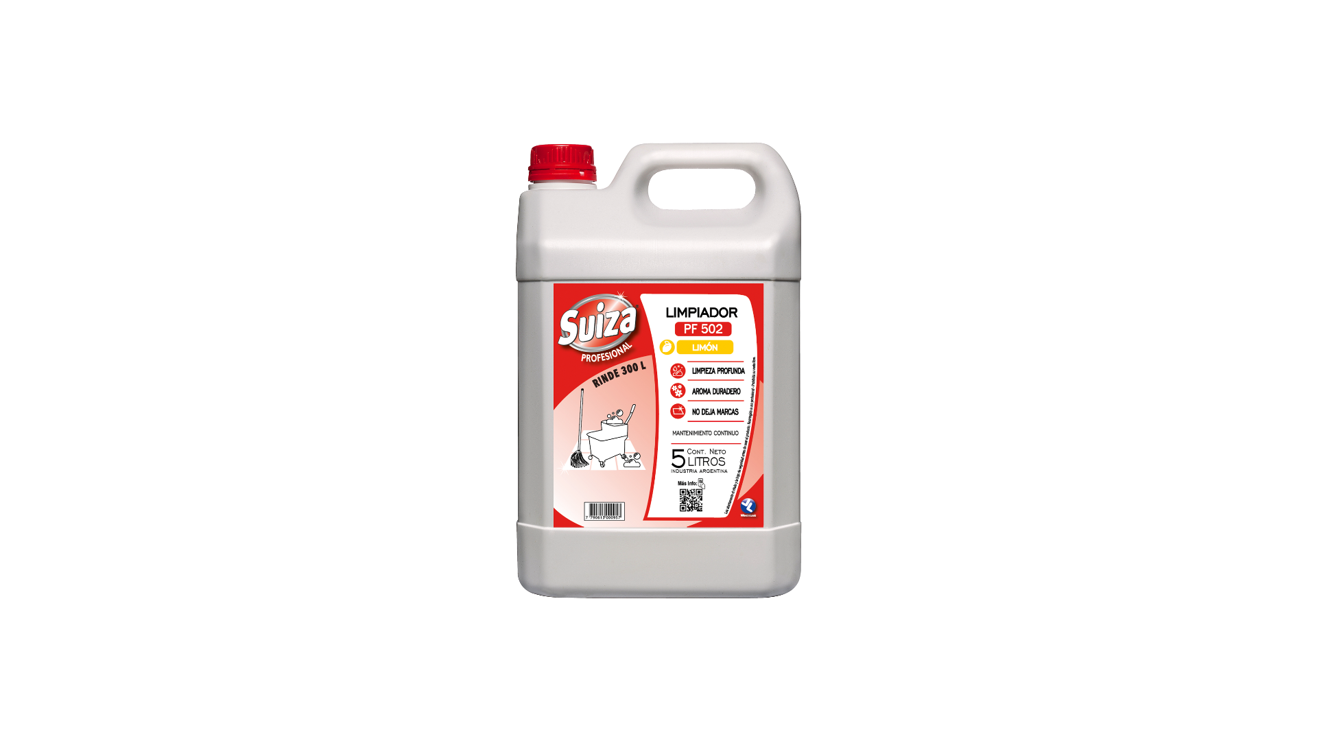 Limpiador concentrado limón PF502 — 5.000 ml